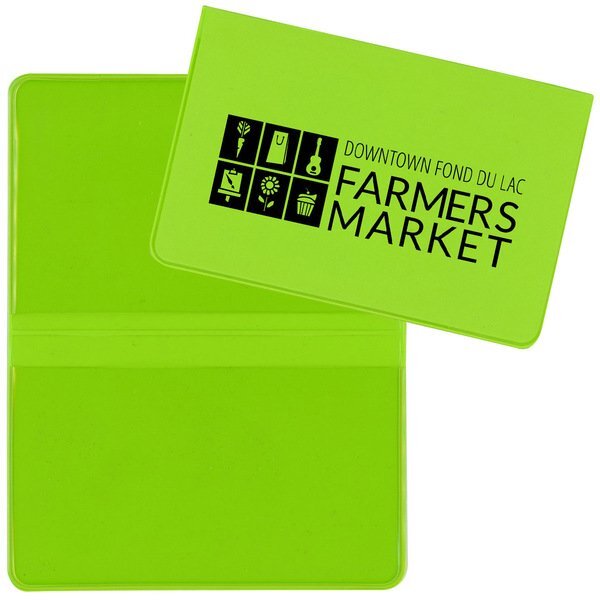 Foldover Vinyl Card Case