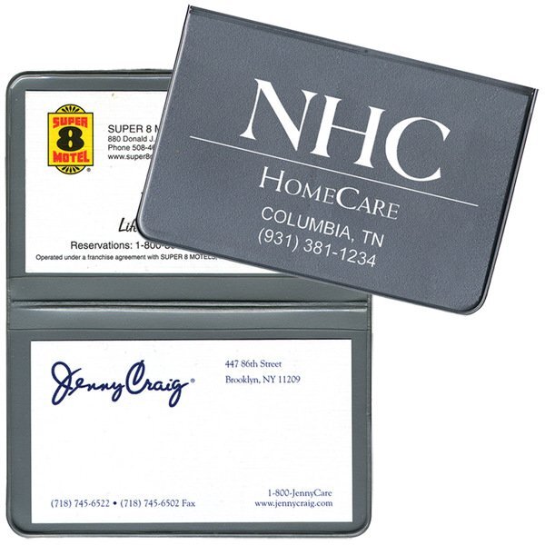 Foldover Vinyl Card Case