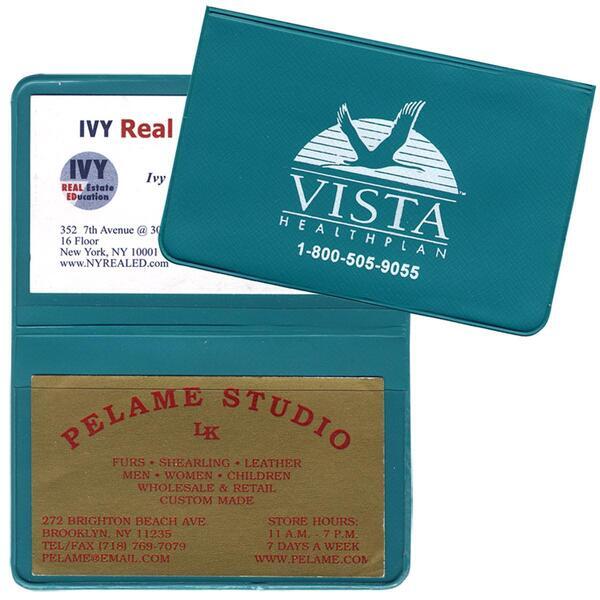 Foldover Vinyl Card Case