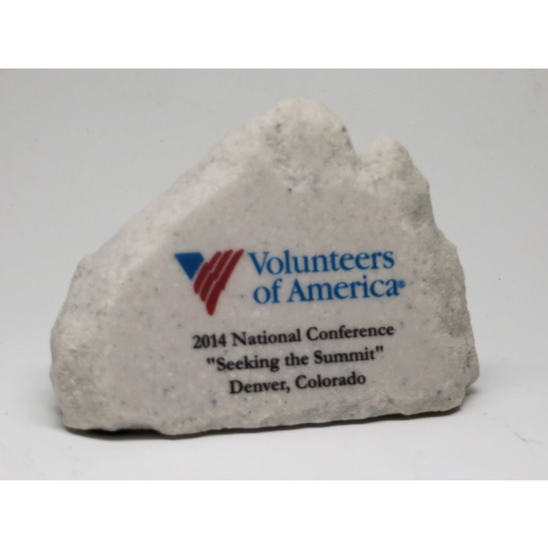 Small Mountain Stone Paperweight