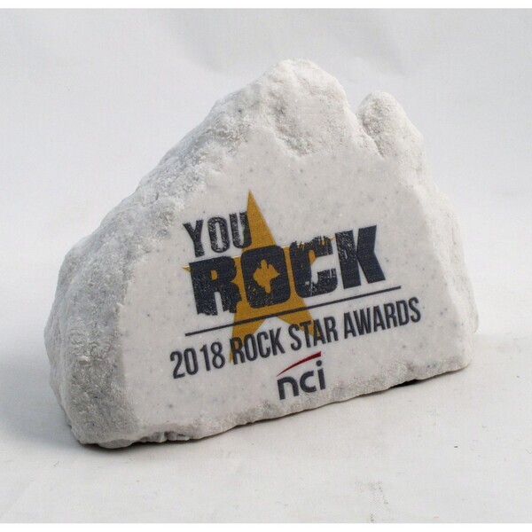 Small Mountain Stone Paperweight