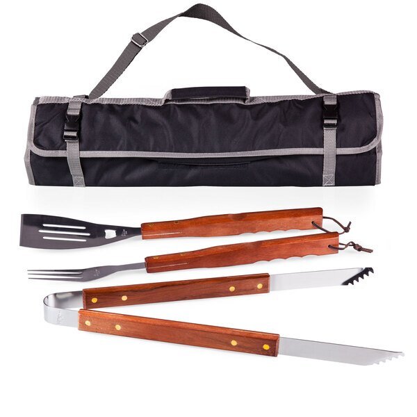 Three-Piece BBQ Tool Tote