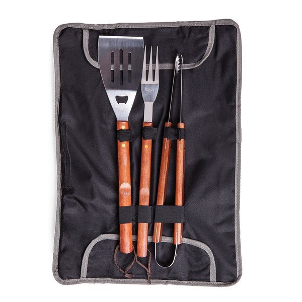 Three-Piece BBQ Tool Tote