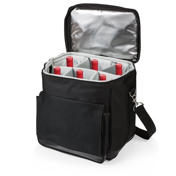 Cellar Six-Bottle Wine Cooler Tote