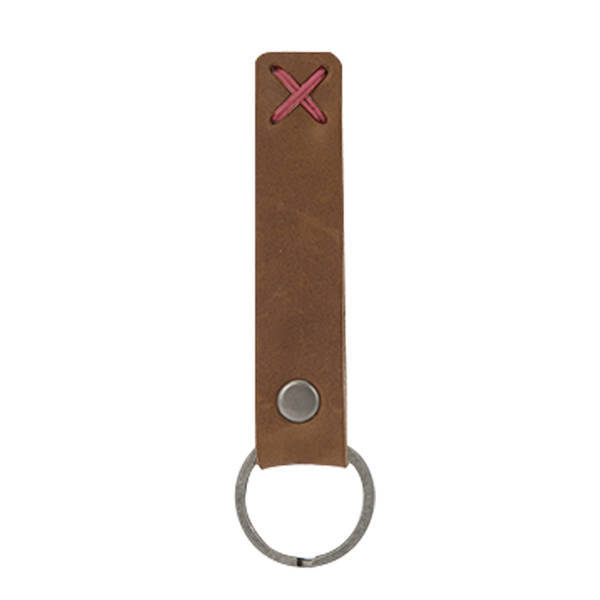 Bailey Riveted Keychain