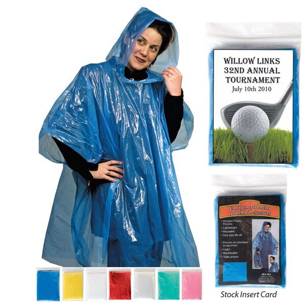 Rain Poncho w/ Card