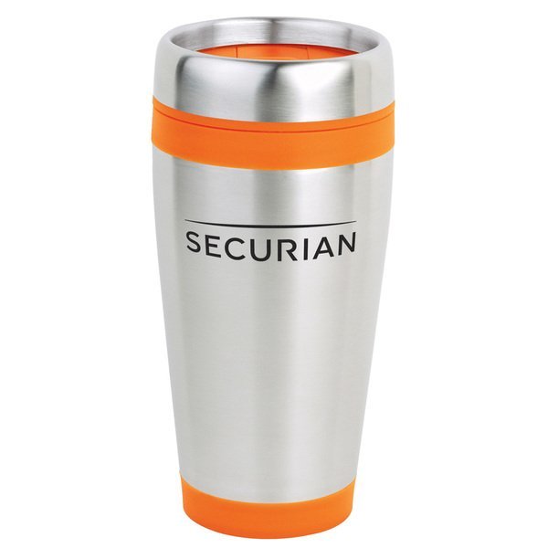 Stainless Tumbler with Color Liner, 16oz.