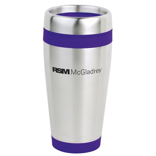 Stainless Tumbler with Color Liner, 16oz.