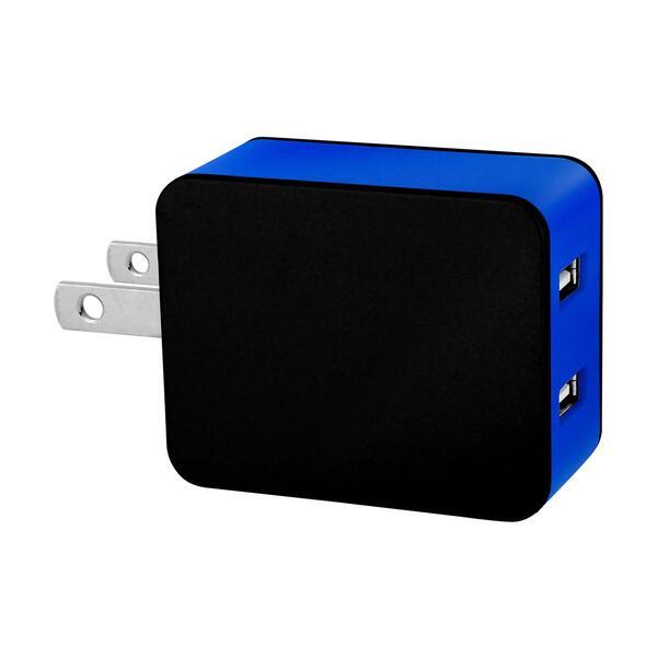 Light it Up Logo 2 Port Wall Charger