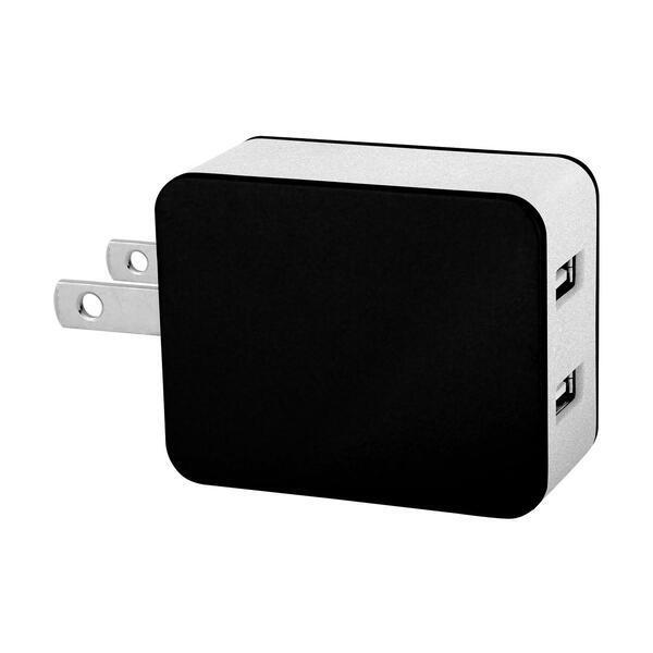 Light it Up Logo 2 Port Wall Charger