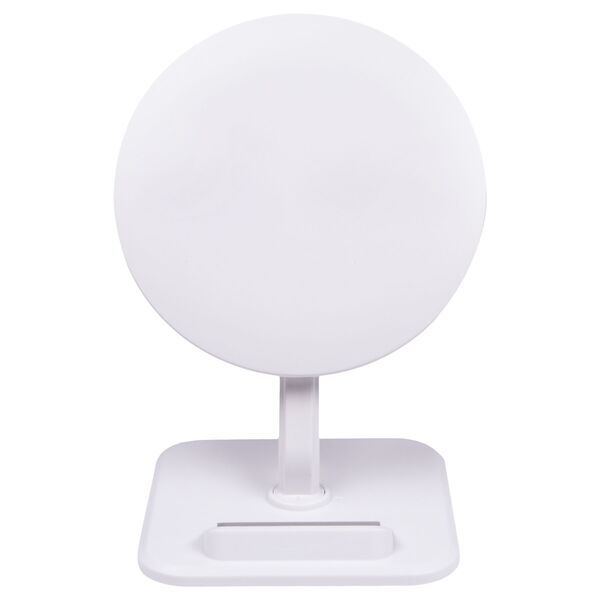 Round Qi Stand Wireless Phone Charger