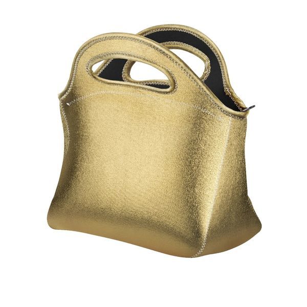 Gran Klutch Metallic Neonprene Lunch Bag