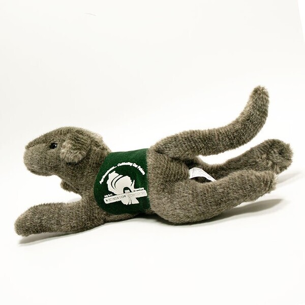 Greyhound Plush with Saddle, 10"