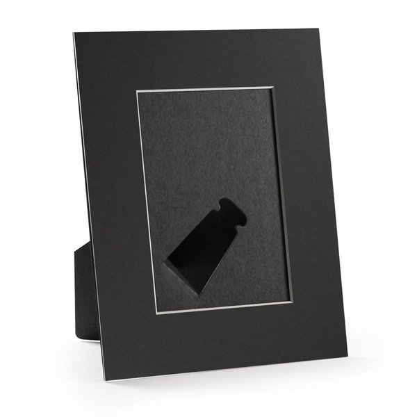 Bevel Edge Mat Board Photo Frame, 4" x 6"
