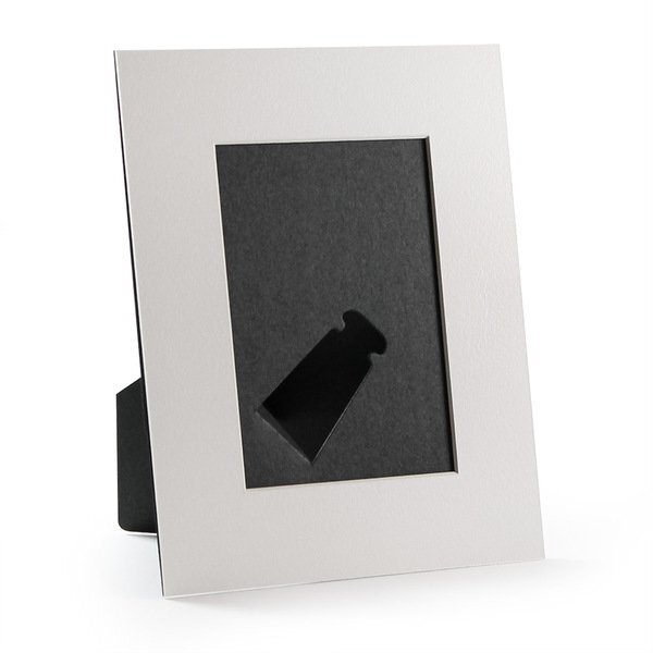 Bevel Edge Mat Board Photo Frame, 4" x 6"