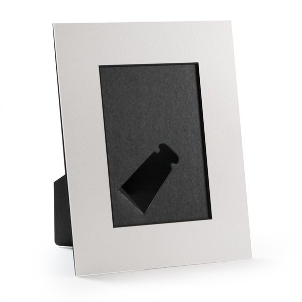 Bevel Edge Mat Board Photo Frame, 4" x 6"