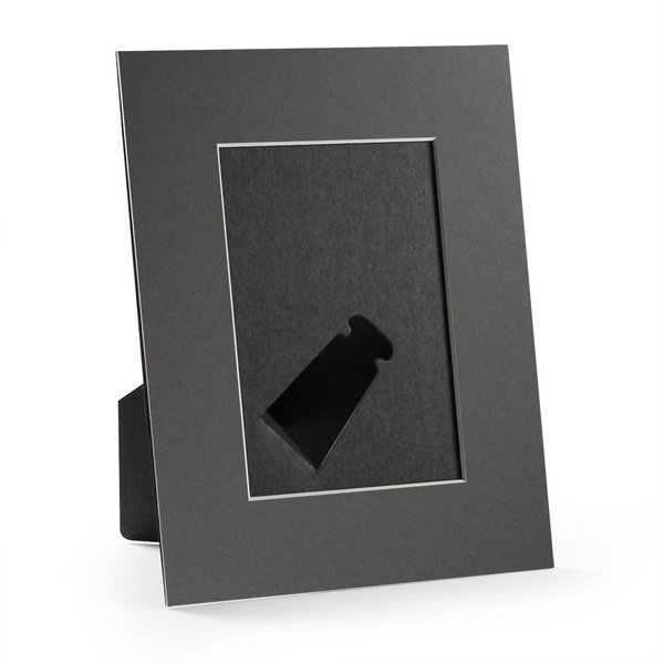 Bevel Edge Mat Board Photo Frame, 4" x 6"