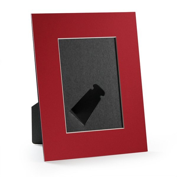 Bevel Edge Mat Board Photo Frame, 4" x 6"