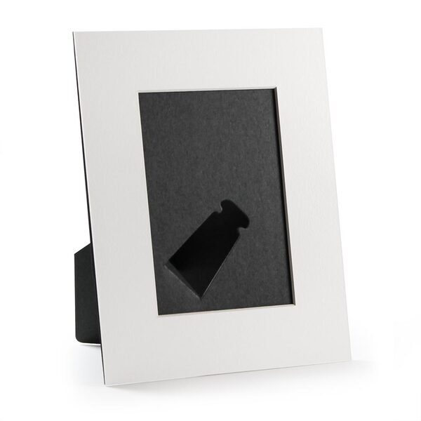 Bevel Edge Mat Board Photo Frame, 4" x 6"