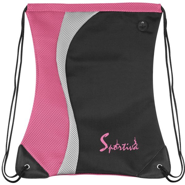 Wave Microfiber and Mesh Cinchpack