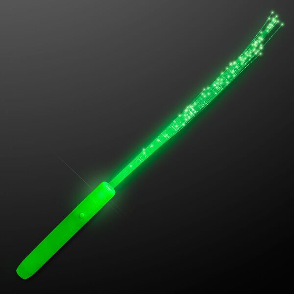Flashing Fiber Optic Wand