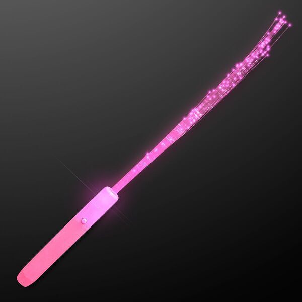 Flashing Fiber Optic Wand