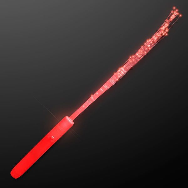 Flashing Fiber Optic Wand