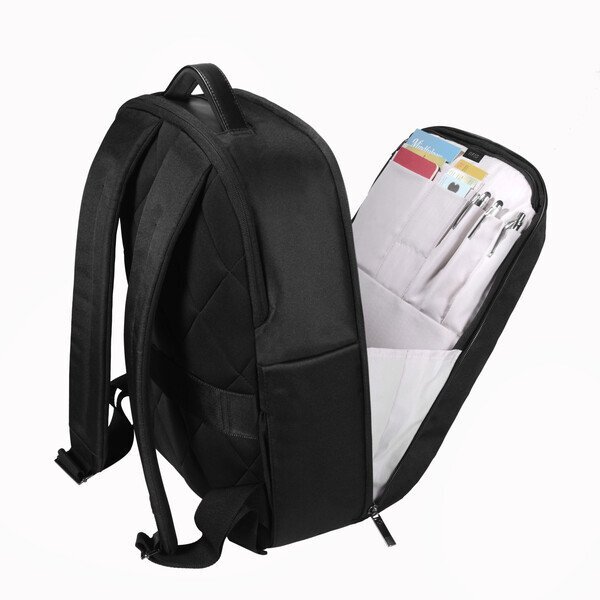 Samsonite® Executive Poly Twill & Leather Computer Backpack
