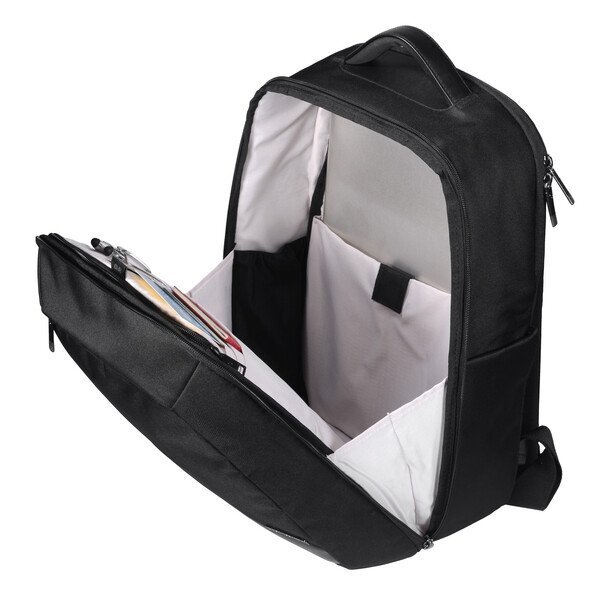 Samsonite® Executive Poly Twill & Leather Computer Backpack