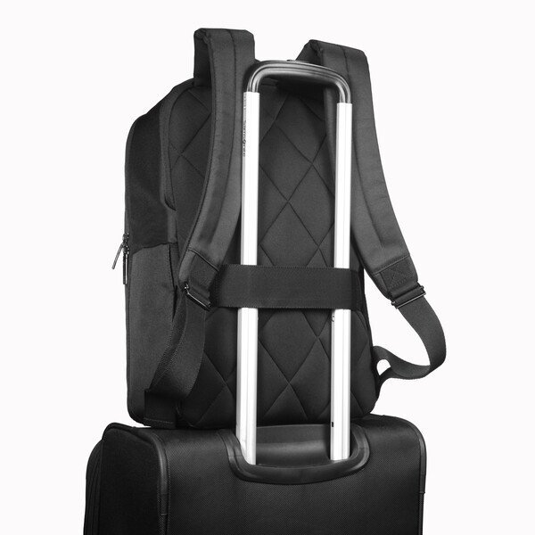Samsonite® Executive Poly Twill & Leather Computer Backpack