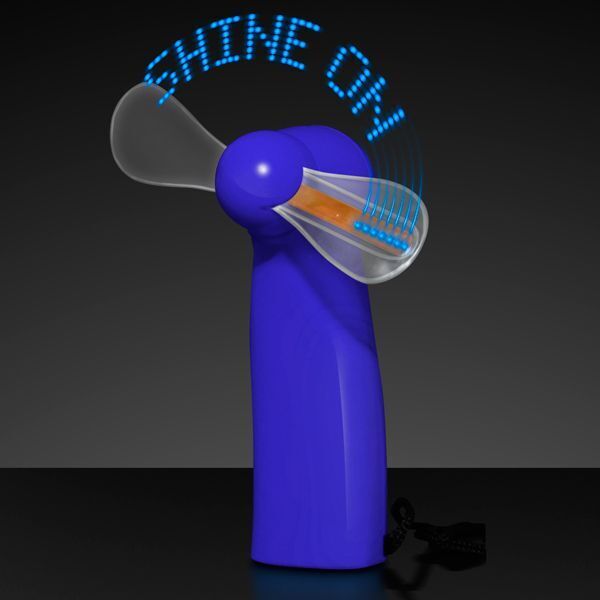 Pre-Programmed LED Message Fans