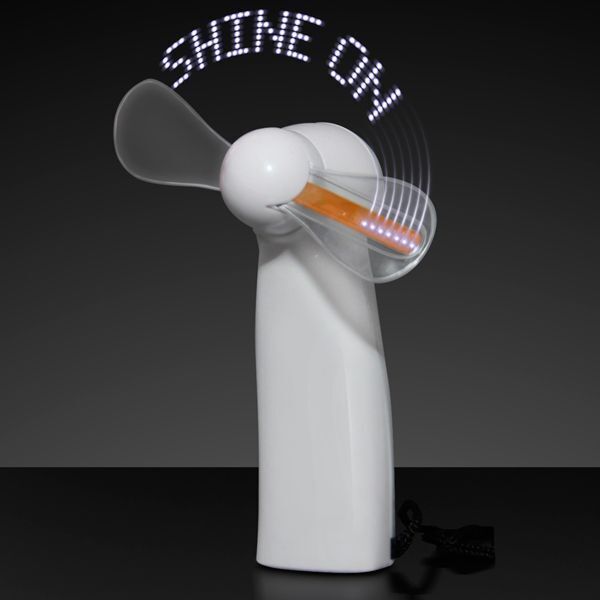 Pre-Programmed LED Message Fans