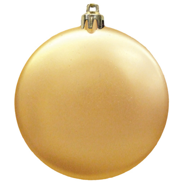 Flat Round Unbreakable Ornament, 3"