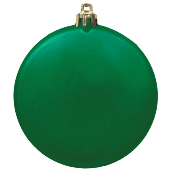 Flat Round Unbreakable Ornament, 3"