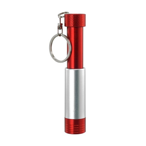 Light Up Logo Flashlight w/ Keychain
