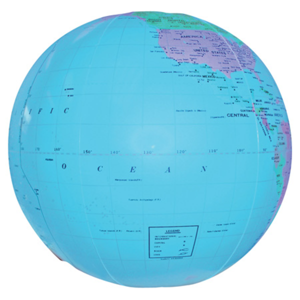 Globe Beach Ball, 16"