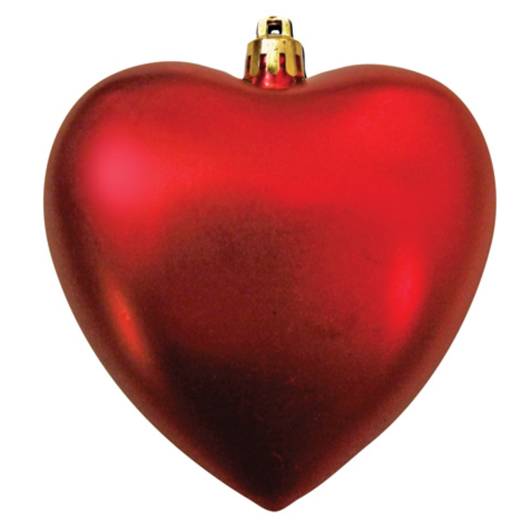 Heart Satin Finish Unbreakable Ornament