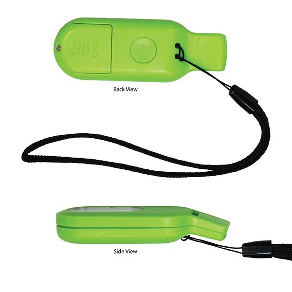Whistle w/ COB Light and Wrist Strap