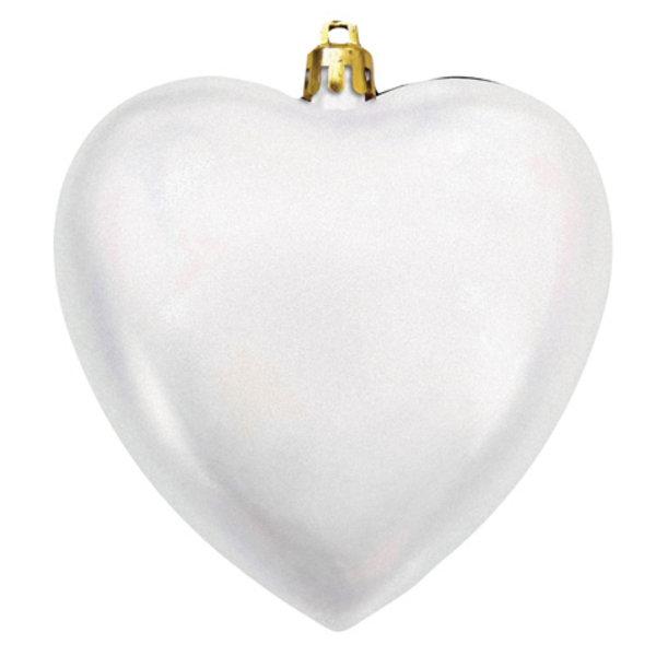 Heart Satin Finish Unbreakable Ornament