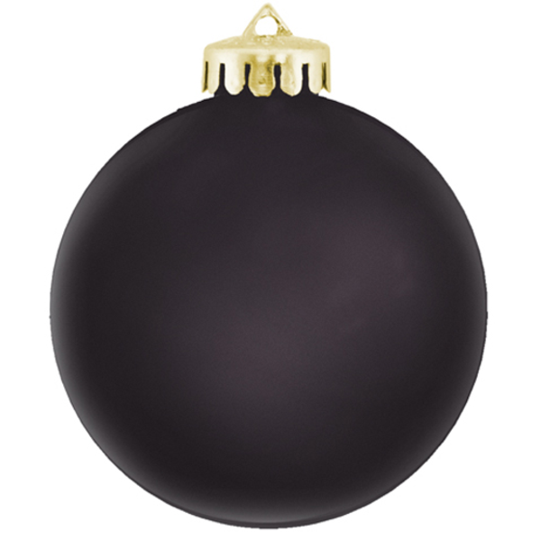 Unbreakable Satin Finish Round Ornament, 3-1/4"