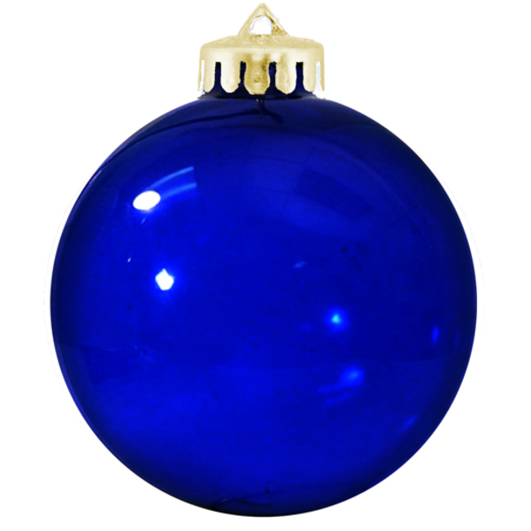 Round Vibrant & Crystal Colored Unbreakable Ornament, 3-1/4"
