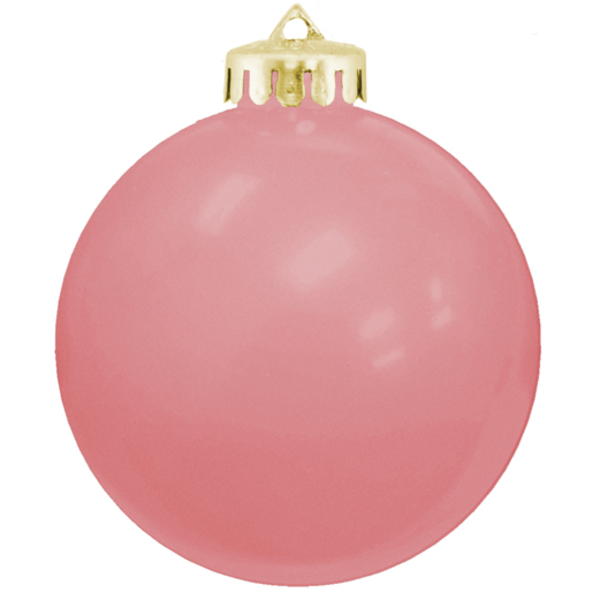 Round Vibrant & Crystal Colored Unbreakable Ornament, 3-1/4"