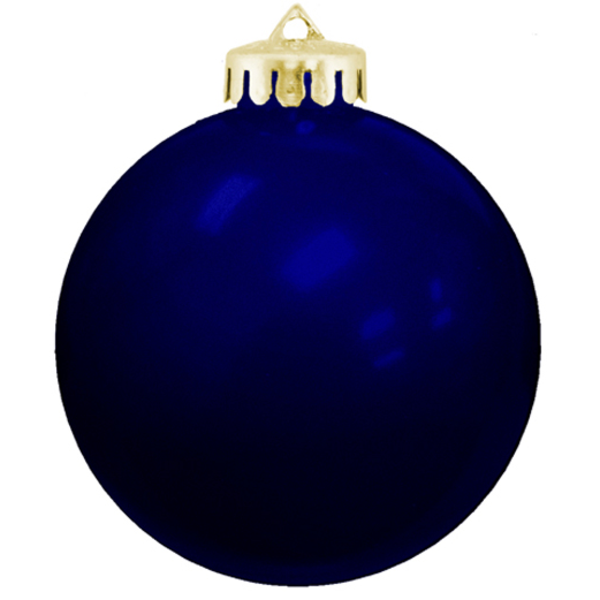 Round Vibrant & Crystal Colored Unbreakable Ornament, 3-1/4"