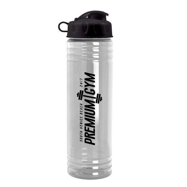 Slim Fit Water Bottle with Flip Lid, 24oz.