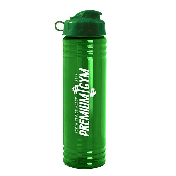 Slim Fit Water Bottle with Flip Lid, 24oz.