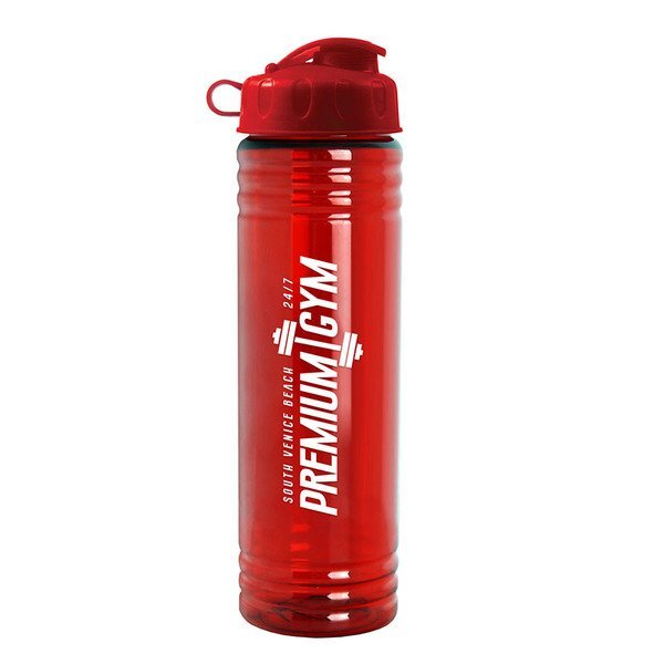 Slim Fit Water Bottle with Flip Lid, 24oz.