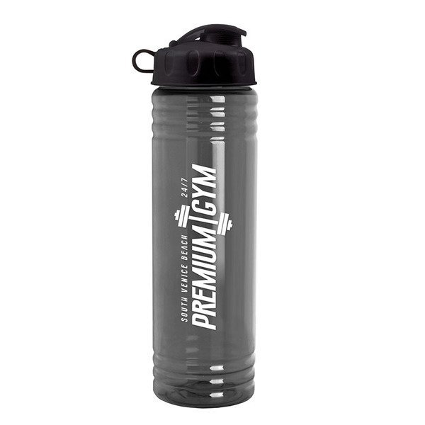 Slim Fit Water Bottle with Flip Lid, 24oz.