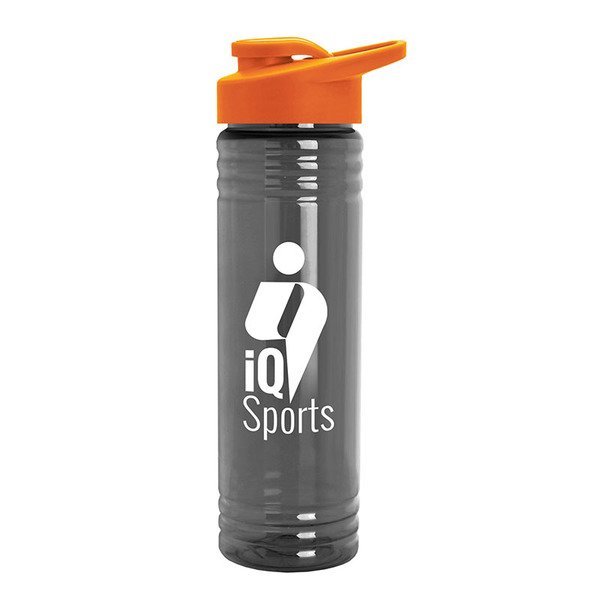 Slim Fit Water bottle with Drink-Thru Lid, 24oz.