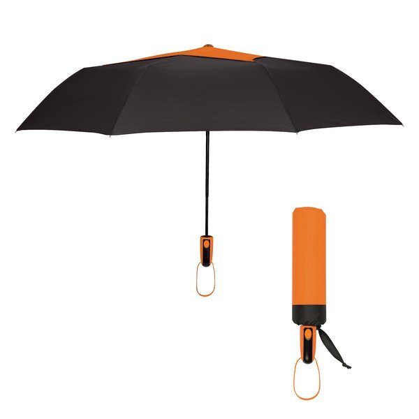 Telescopic Diamond Top Vented Umbrella, 44" Arc