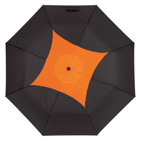 Telescopic Diamond Top Vented Umbrella, 44" Arc